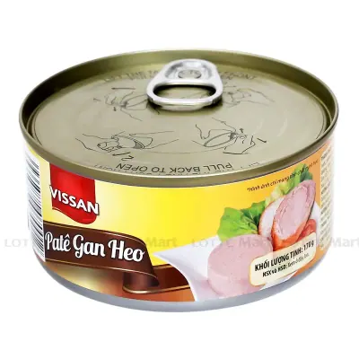 Pate Gan Heo Vissan Hộp 170g