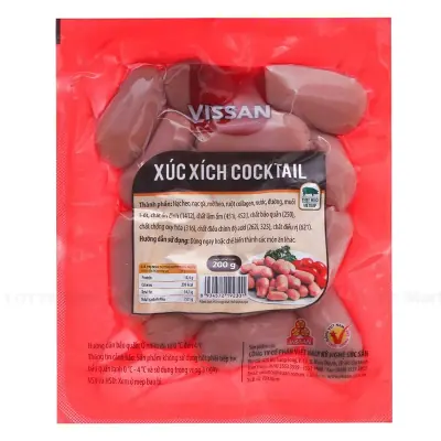 Xúc Xích Cocktail Vissan 200g