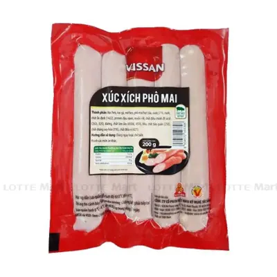 Xúc Xích Phô Mai Vissan 200g