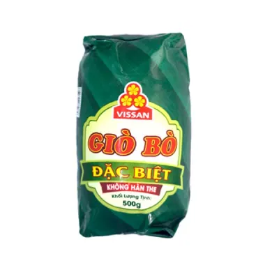 Giò Bò Vissan Đặc Biệt Cây 500g