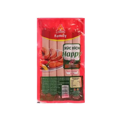 Xúc Xích Happy Vissan Family 500g
