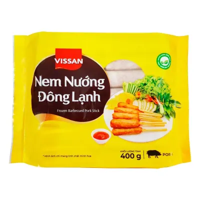 Nem Nướng Đông Lạnh Vissan 400g