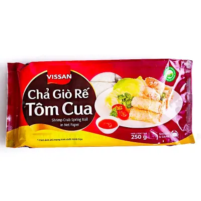 Chả Giò Rế Tôm Cua Vissan 250g