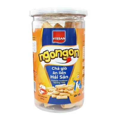 Bánh Chả Giò Ăn Liền Hải Sản Ngon Ngon Hủ 250g Vissan