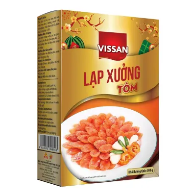 Lạp Xưởng Tôm Vissan Hộp 500g