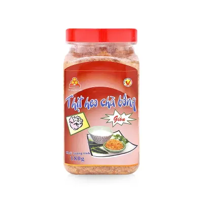 Chà Bông Heo Giòn Vissan Hũ 180g