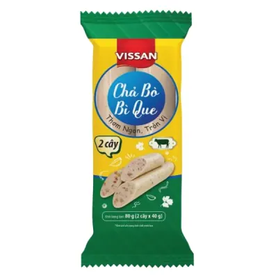 Chả Bò Bì Que Vissan 80g
