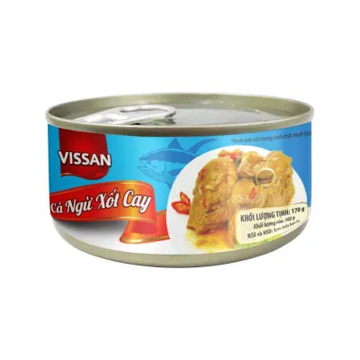Cá Ngừ Xốt Cay Vissan 170g