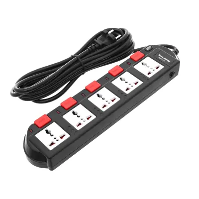 Ổ Cắm 5 Lỗ 3 Chấu ESK5BSM750SL13A-5m