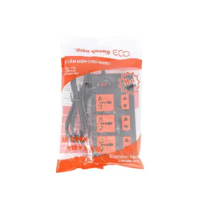 Ổ Cắm Điện Chịu Nhiệt Điện Quang 6L2C DQESK2BR6ECO 12A-2m