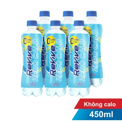Nước Uống Điện Giải Revive Zero Calo 6x450ml