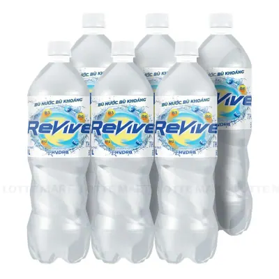 Lốc 6 Chai Nước Bù Khoáng Revive Vị Muối Khoáng 1L