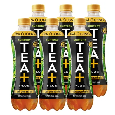 Lốc 6 Chai Trà Ô Long TEA+ Plus 320ml