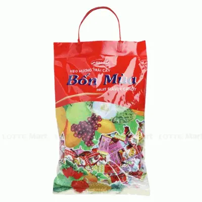 Kẹo Cứng Hương Trái Cây Bốn Mùa Bibica Gói 650g