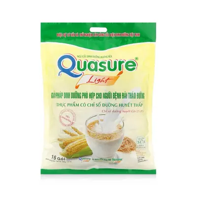 Bột Ngũ Cốc Dinh Dưỡng Hương Sữa Quasure Light Bibica Túi 400g