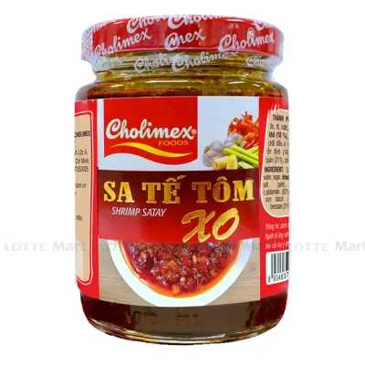 Sa Tế Tôm Cholimex Hũ Thuỷ Tinh 170g
