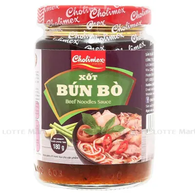 Xốt Vị Bún Bò Cholimex Hũ 180g