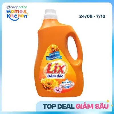 Nước Giặt Lix Hương Nước Hoa 3.3kg