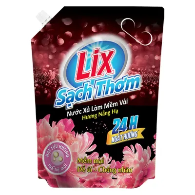 Nước Xả Lix Sạch Thơm Nắng Hạ Túi 3.2L