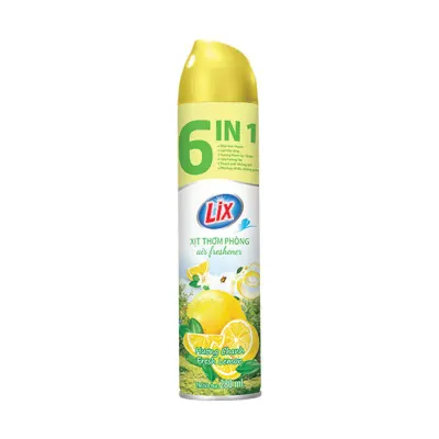 Xịt Phòng Lix Hương Chanh 280ml