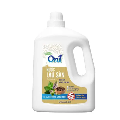 Nước Lau Sàn On1 Tinh Dầu Đinh Hương và Hoắc Hương 2.6L