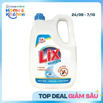 Nước Lau Sàn Lix Đuổi Côn Trùng 3.6L