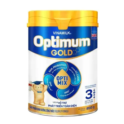 Sản Phẩm Dinh Dưỡng Optimum Gold 3 Hộp Thiếc 850g