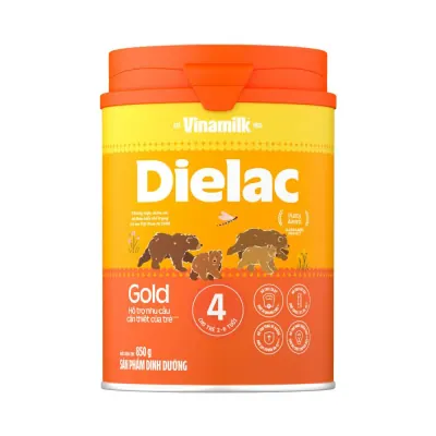 Sản Phẩm Dinh Dưỡng Dielac Alpha Gold 4 Sữa Non 850g