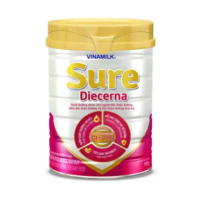 Sữa Bột Vinamilk Sure Diacerna 900g