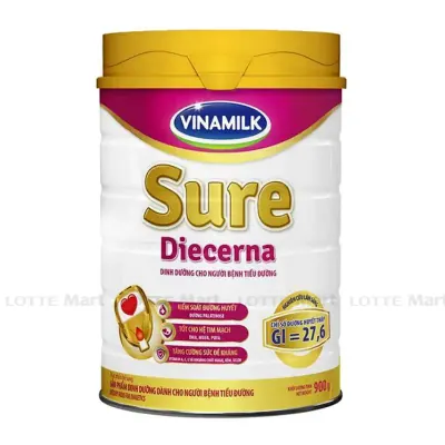 Sữa Bột Vinamilk Sure Diecerna Lon 900g