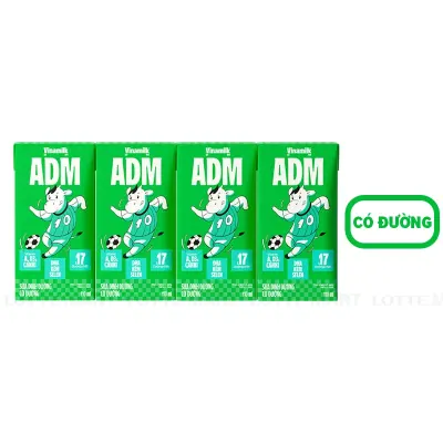 Lốc 4 Hộp Sữa Dinh Dưỡng Vinamilk ADM Có Đường 110ml