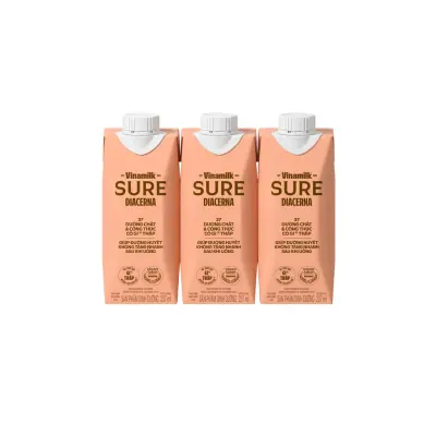 Sản Phẩm Dinh Dưỡng Vinamilk Sure Diacerna 237ml