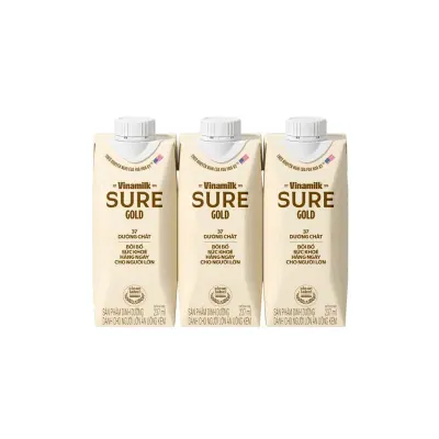 Sản Phẩm Dinh Dưỡng Vinamilk Sure Gold 237ml