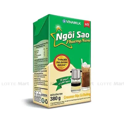 Sữa Đặc Có Đường Ngôi Sao Phương Nam Xanh Lá 380g