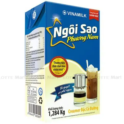Sữa Đặc Có Đường Ngôi Sao Phương Nam Xanh Biển 1.284kg