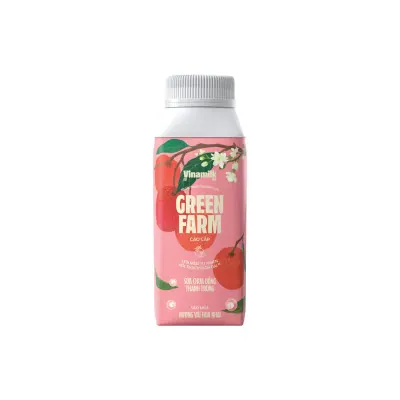 Sữa Chua Uống Green Farm Hương Hoa Vải Nhài Hộp 200ml