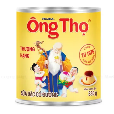 Sữa Đặc Ông Thọ Trắng Nắp Khui 380g