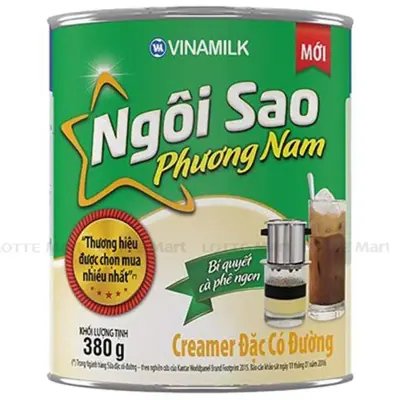 Sữa Đặc Ngôi Sao Phương Nam Xanh Lon 380g