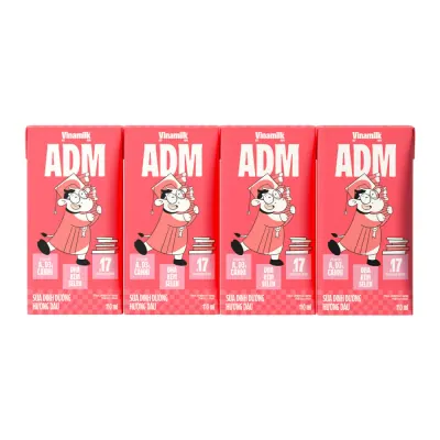 Sữa Dinh Dưỡng Vinamilk ADM Dâu 4x110ml