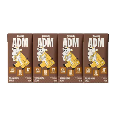 Sữa Dinh Dưỡng Vinamilk ADM Soco 4x110ml