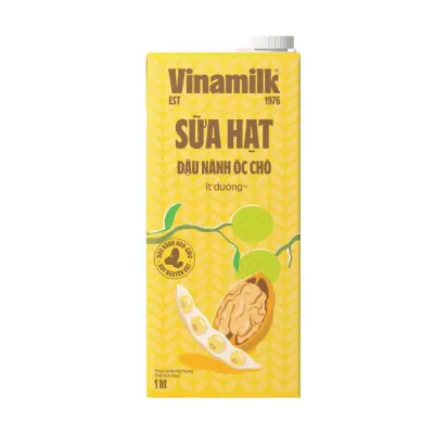 Sữa Hạt Đậu Nành Óc Chó Vinamilk Hộp 1L