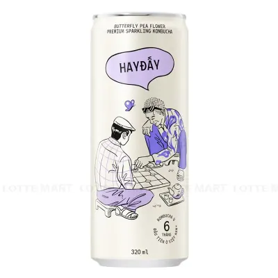 Trà Kombucha Vinamilk Hay Đấy Hoa Đậu Biếc Lon 320ml