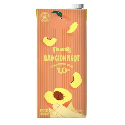 Nước Ép Đào Vfresh Có Đường Hộp Giấy 1L
