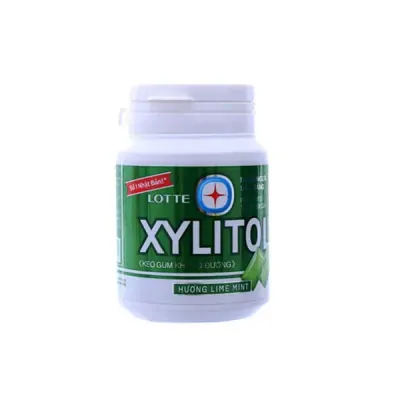 Gum Lotte Xylitol Hương Lime Mint 55.1g