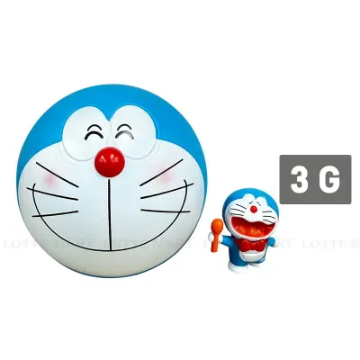 Kẹo Gum Không Đường Lotte Xylitol Doraemon Hương Dâu Hộp 3g (Giao Mẫu Ngẫu Nhiên)