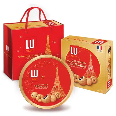 Bánh Quy Bơ LU Hộp 540g