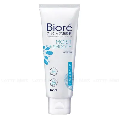 Sữa Rửa Mặt Bioré Thanh Lọc Da Dưỡng Ẩm và Mịn Da 100g