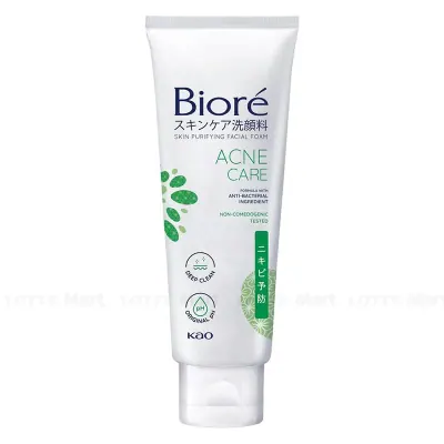 Sữa Rửa Mặt Bioré Sạch Mụn & Kháng Khuẩn Tuýp 100g