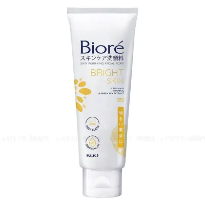 Sữa Rửa Mặt Bioré Thanh Lọc Da Sáng Da 100g