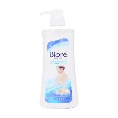 Sữa Tắm Bioré Dưỡng Ẩm Hương Sữa Ngọt Ngào Chai 530g